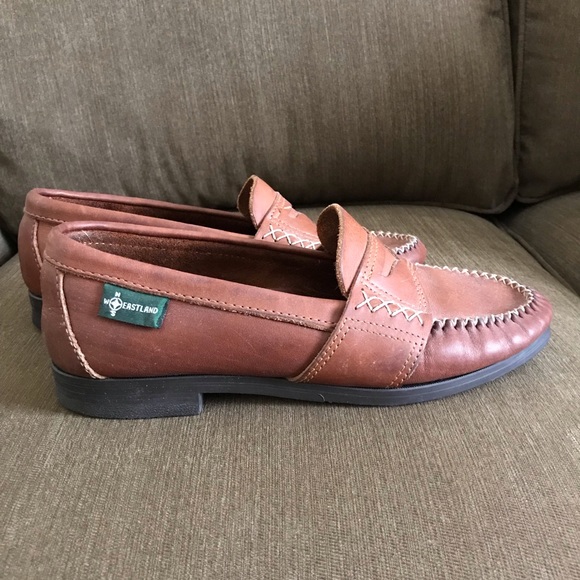 EASTLAND  Vintage Leather Driving Loafers! EUC!  8 - Picture 5 of 8